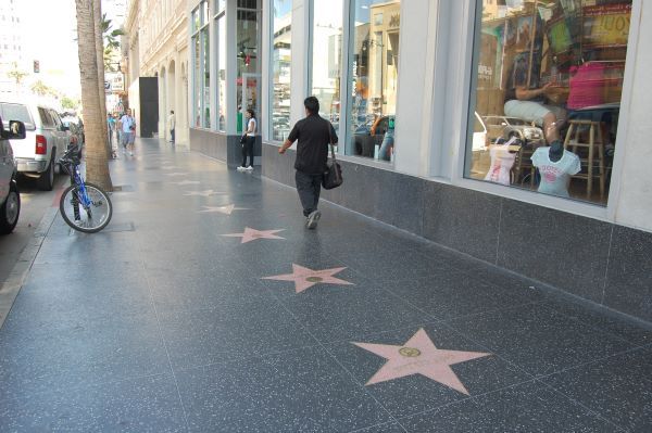 Strolling Through Hollywood